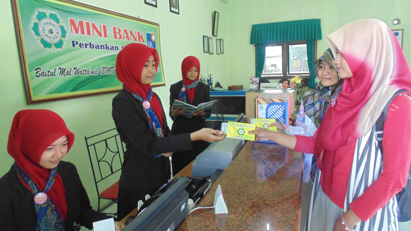Teaching Factory, Pelayanan Perbankan Syariah, SMK Assa’idiyyah Kudus